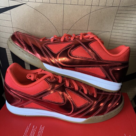 NEW Nike Gato LV8 Metallic Crimson Red IB3566 600 Men Size 10 - Picture 1 of 7